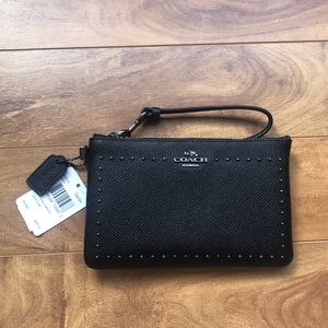 Coach Studded Wristlet